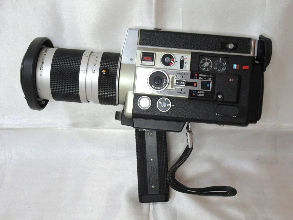【通電確認済み】Canon / キャノン　AUTO ZOOM 1014 ELECTRONIC　8ミリフィルムカメラ　シネカメラ　ムービーカメラ_画像1