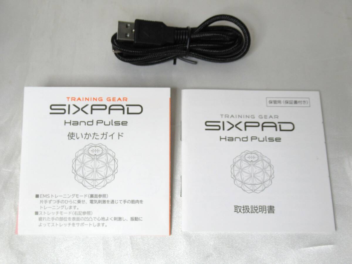 【動作確認済み】MTG　SIXPAD　Hand Pulse　SE-AR00A　EMS　シックスパッド　ハンドパルス_画像10