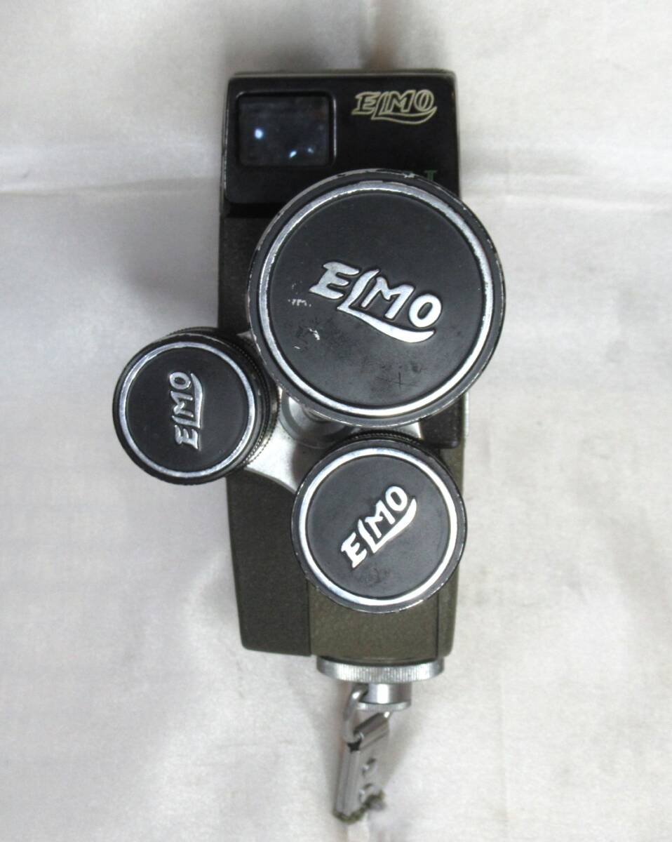 [ electrification has confirmed ]ELMO / Elmo 8R-T 3 eye 8 millimeter film camera sine camera Movie camera 