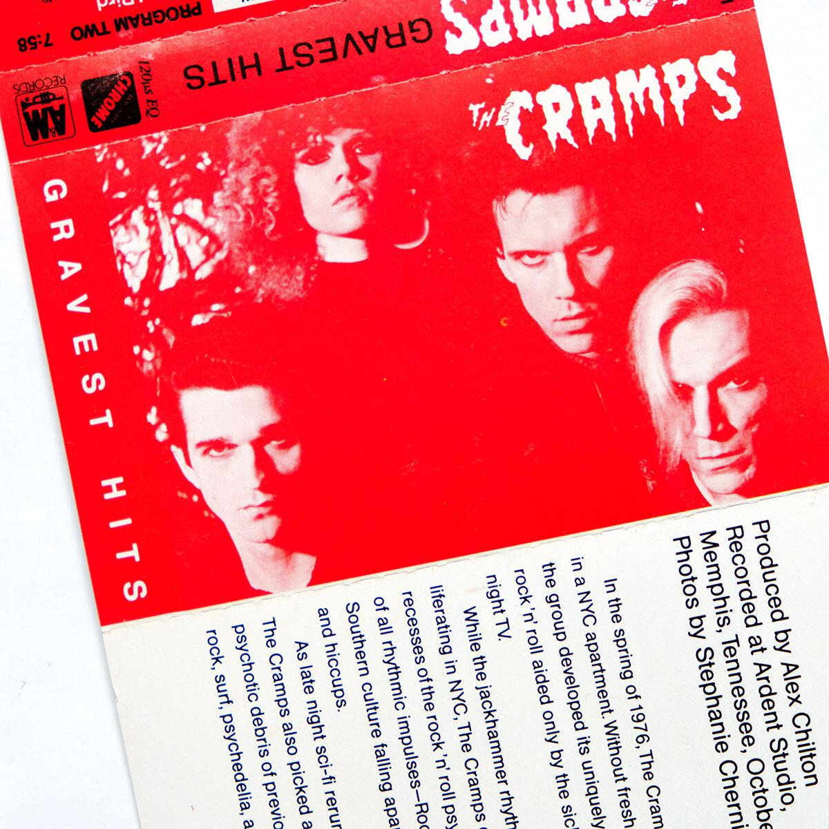 { height sound quality chrome tape specification /US version cassette tape }The Cramps*Gravest Hits* clamp s