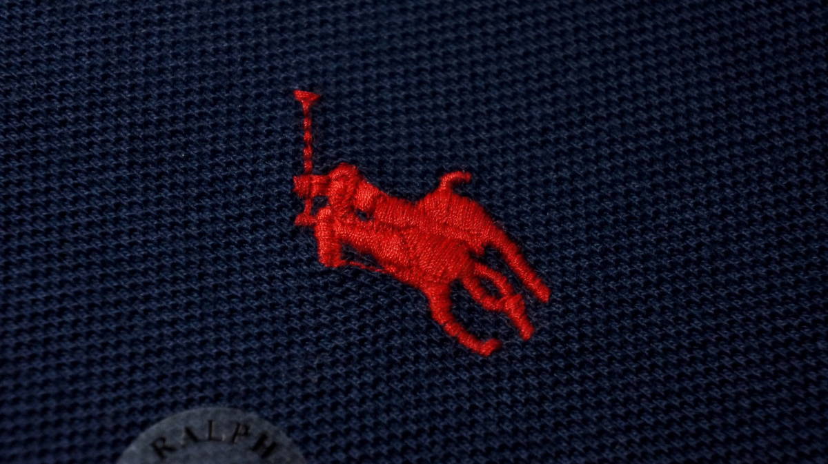 【新品】ラルフローレン ■ 鹿の子ポロシャツ ■ XXL ■ ネイビー POLO RALPH LAUREN 正規品_画像2