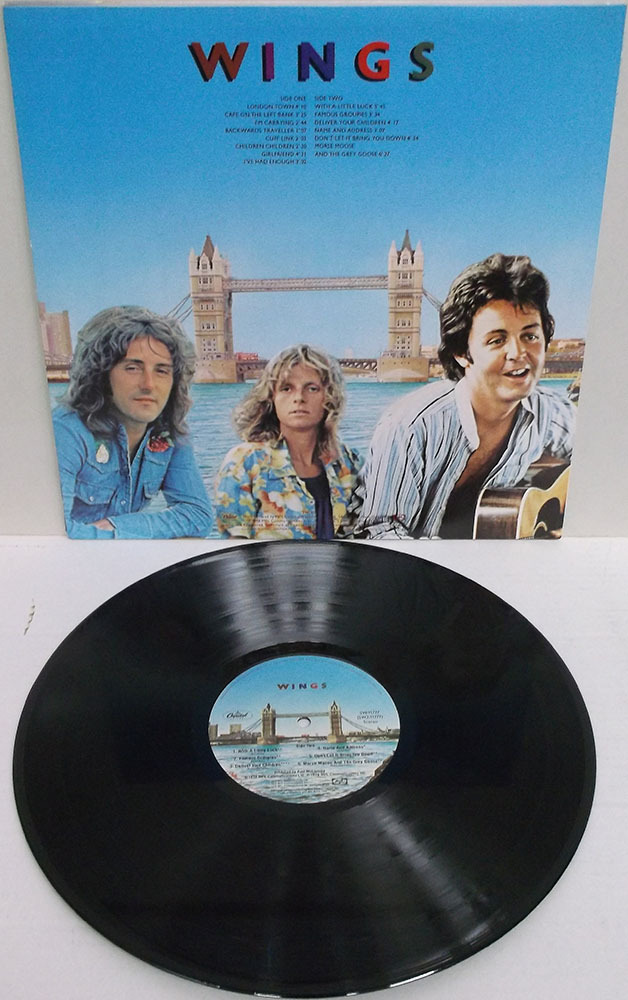 ポール・マッカートニー「LONDON TOWN」US盤LP レコード_画像2
