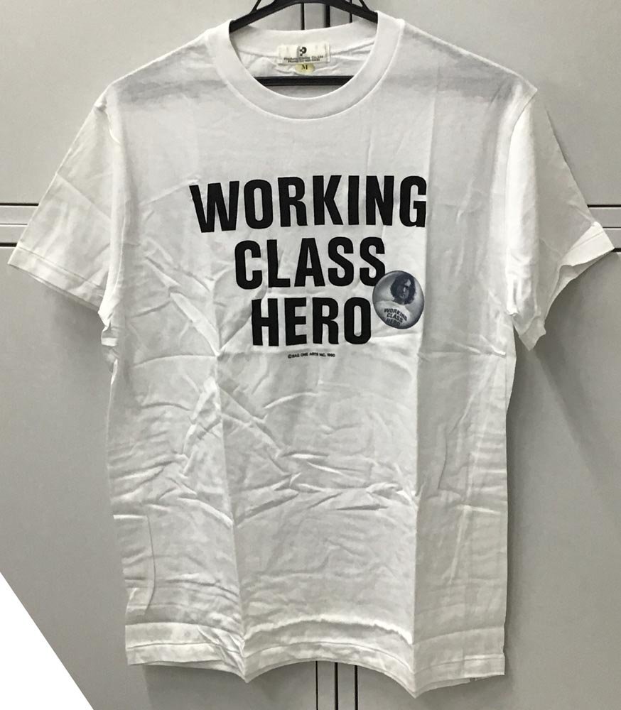 ジョン・レノン/JOHN LENNON「WORKING CLASS HERO」Tシャツ_画像1
