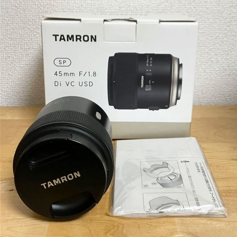 美品 タムロン TAMRON SP 45mm F/1.8 Di VC USD （Model F013) Canon キャノン用_画像8