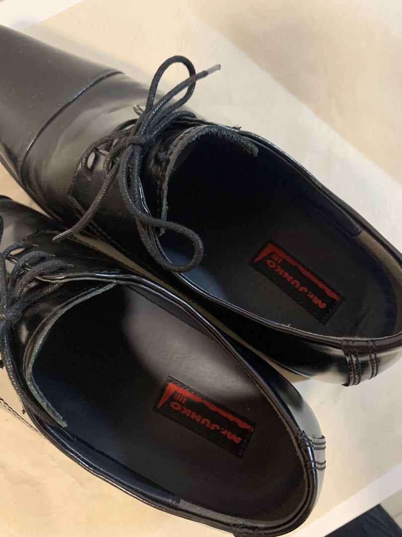 Mr.JUNKO leather shoes 25cm men's shoes business shoes black . clothes 