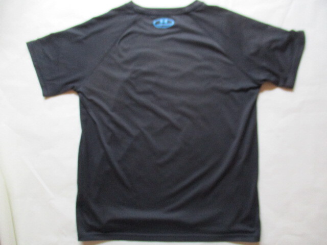 UNDER ARMOUR アンダーアーマーTシャツ LG ブラック×ブルーの画像2