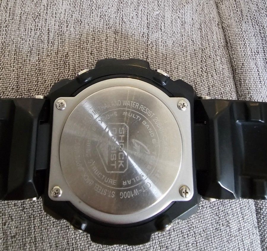 g-shock  g-STEEL  GST-W100G  ベゼルカスタム マルチバンド6