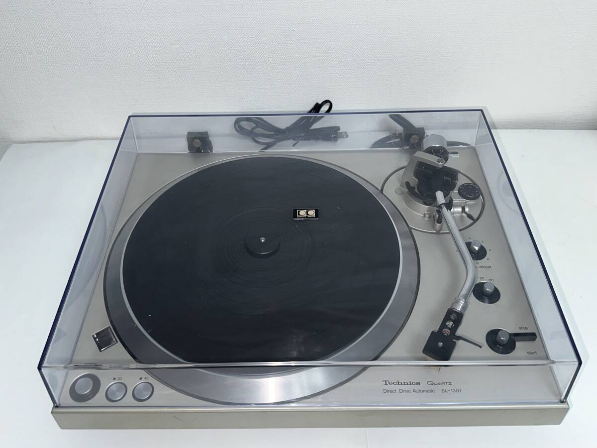 テクニクス SL-1301 レコードプレーヤー ターンテーブル ジャンク品 １円スタートの画像1