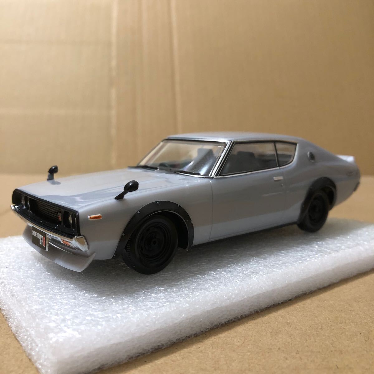 1/32 comfort pra Nissan C110 Skyline GT-R silver finished slot car bump ro pra Fit PLAFIT 1/32 A132-N.!