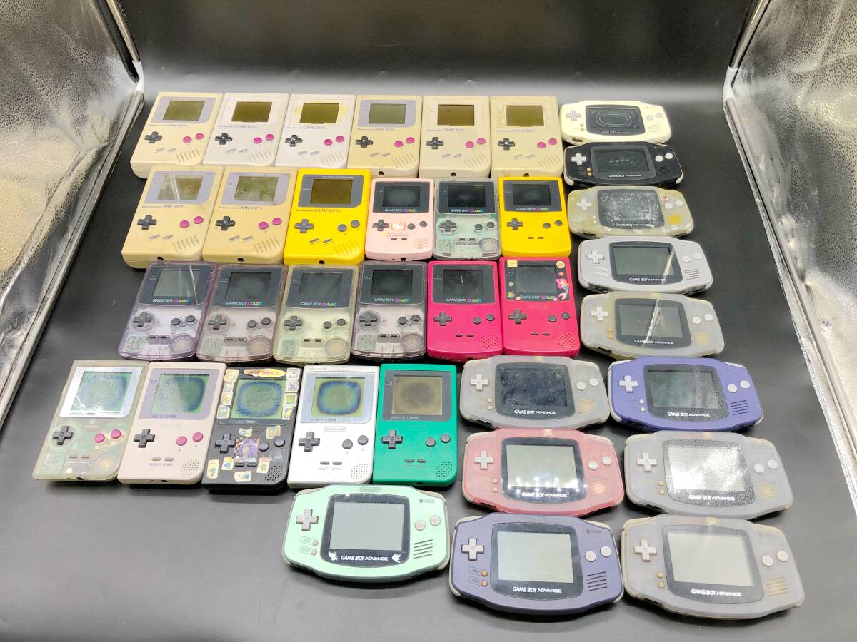 OK9306◇ゲームボーイ 35台まとめ ライト カラー アドバンス DMG-01 CGB-001 MGB-001 AGB-001 Nintendo 任天堂 【未確認】 同梱不可 240521 - 本体 OK9306◇ゲームボーイ 35台まとめ ライト カラー アドバンス DMG-01 CGB-001 MGB-001 AGB-001 Nintendo 任天堂 【未確認】 同梱不可 240521 - 本体
