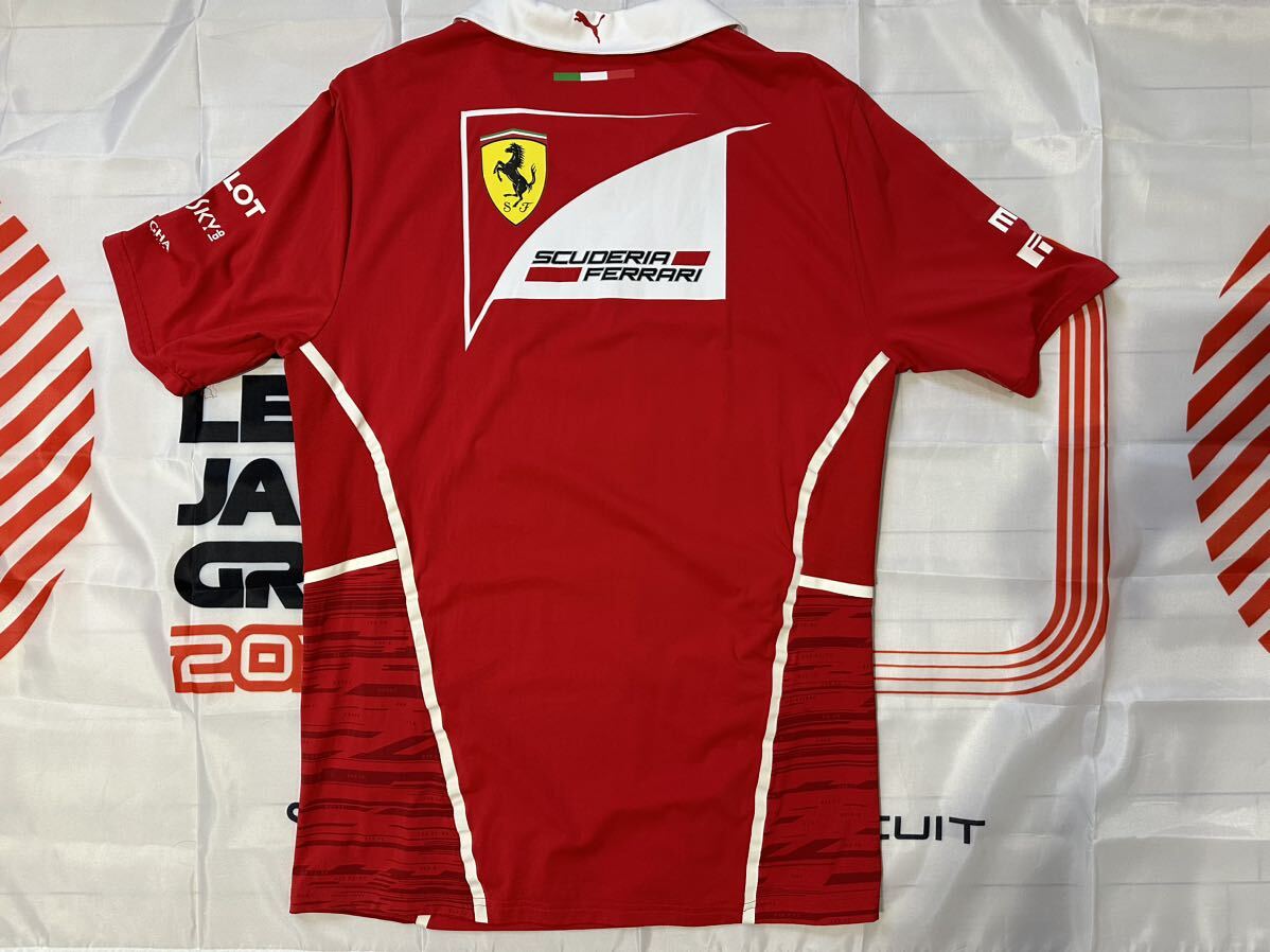 [F1 team supplied goods ]s Koo te rear Ferrari 2017 year lai connector n person himself .. T-shirt 