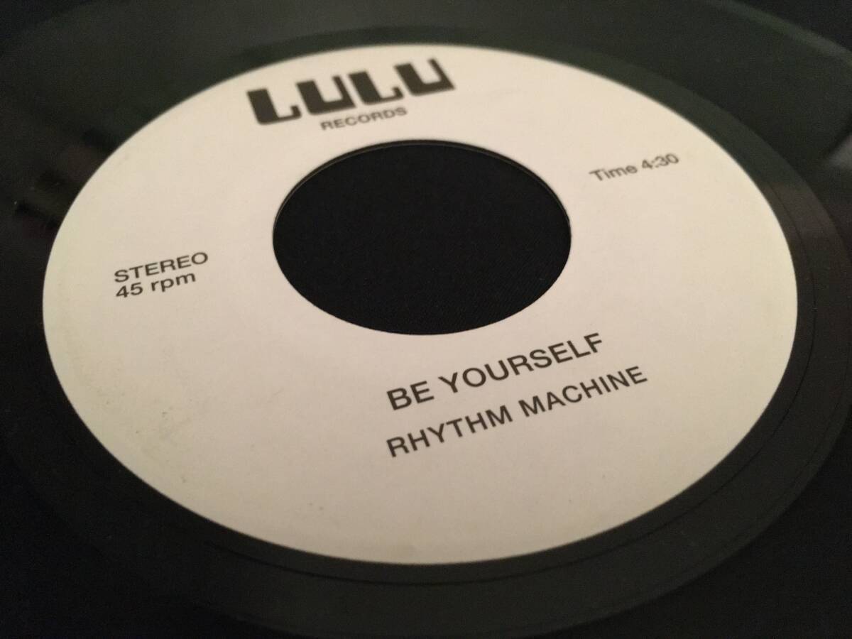 【7”】非売品！Rhythm Machine / Be Yourself / Can't Do Without You_画像1