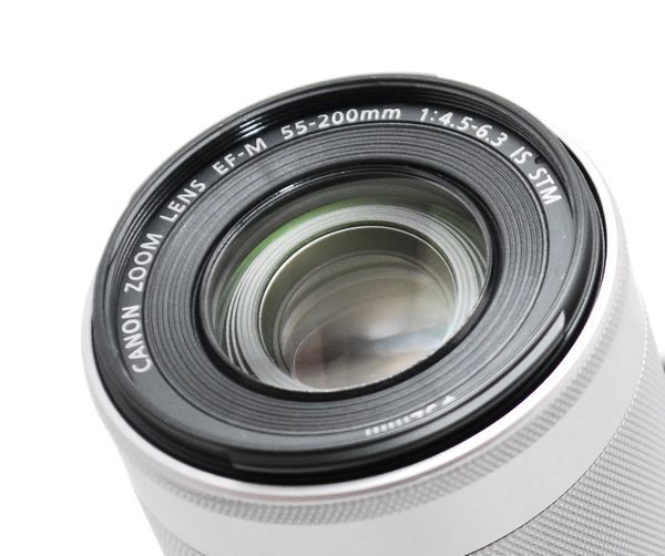 【新品級の超美品】Canon キヤノン EF-M 55-200mm F4.5-6.3 IS STMの画像4