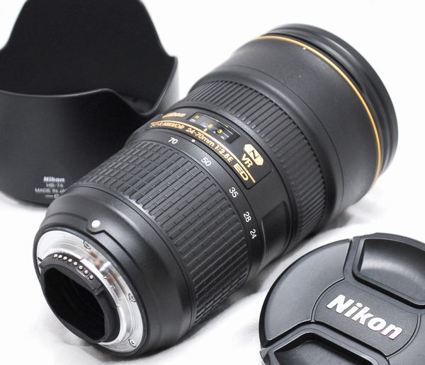 【新品同様の超美品・付属品完備】Nikon ニコン AF-S NIKKOR 24-70mm f/2.8 E ED VR_画像3