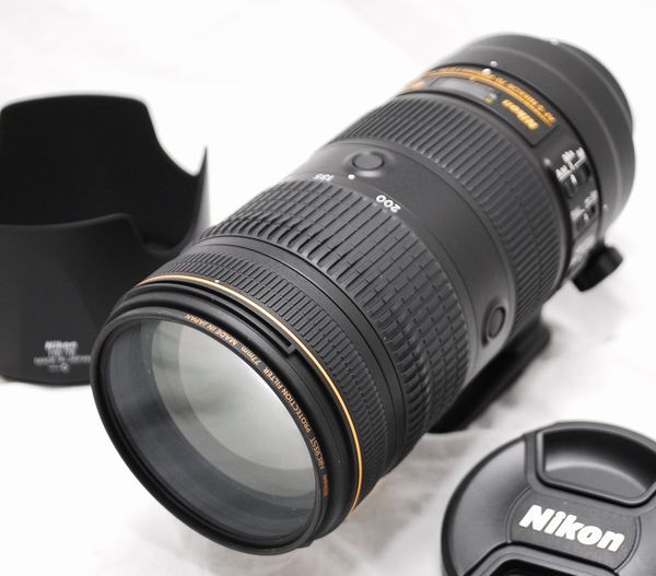 【新品同様の超美品・純正フード付き】Nikon ニコン AF-S NIKKOR 70-200mm f/2.8 E FL ED VRの画像2