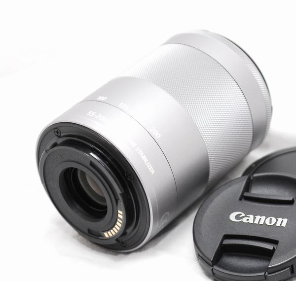 【新品級の超美品】Canon キヤノン EF-M 55-200mm F4.5-6.3 IS STMの画像3