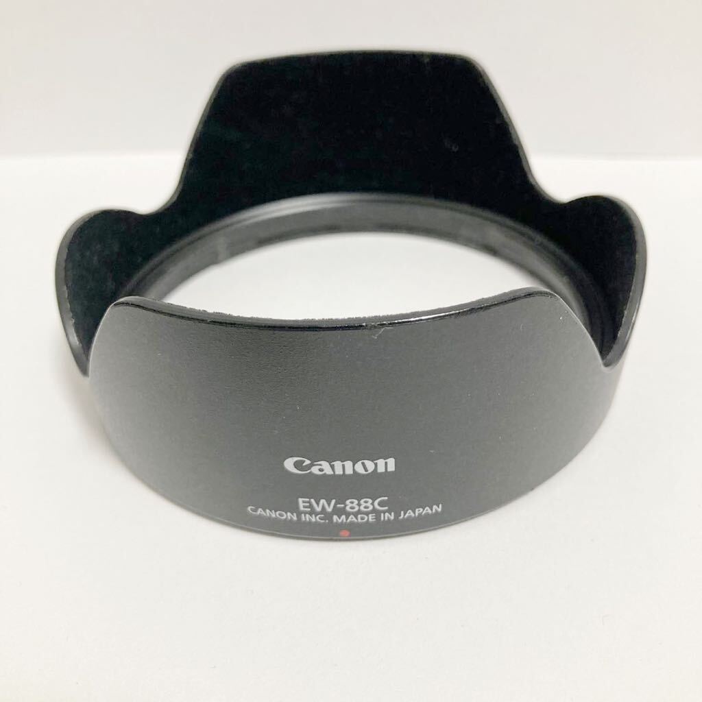 Canon EW-88C レンズフード 純正品 フード 花形 Y0095_画像1