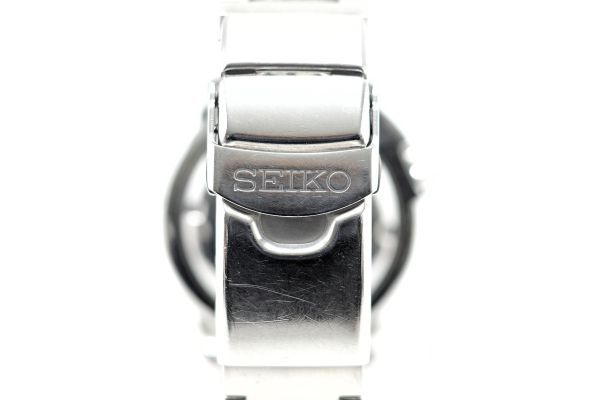 487 SEIKO DIVER’S 200m 21JEWELS AT BLACK MONSTER 7S26-0350 セイコー ダイバーズ ブラックモンスター 機械式 自動巻 メンズ 腕時計の画像8