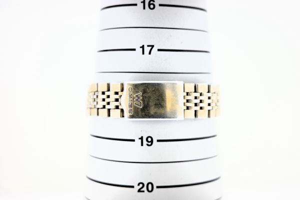 511　SEIKO LM LORD MATIC 25JEWELS AT　5606-7010　セイコー ロードマチック 25石 絹目 シャンパン文字盤 機械式 自動巻き メンズ 腕時計_画像10