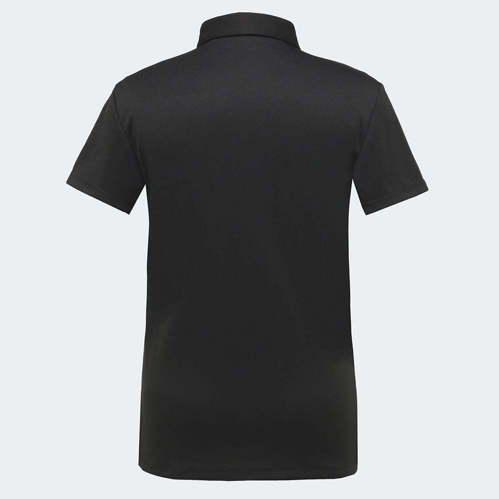 adidas Golf(アディダスゴルフ)速乾 吸汗 レディース 半袖ポロシャツ EVM70(ブラック)ＸＬの画像2