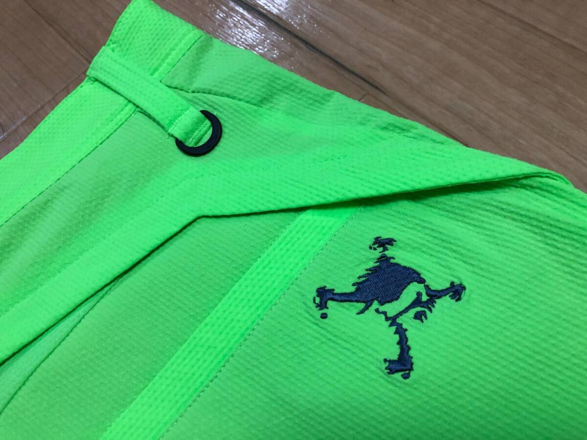 OAKLEY GOLF(オークリーゴルフ) 春夏 吸汗速乾、軽量 、ストレッチ、肌面ドライ ハーフパンツ FOA403529((NEON GREEN)９２_画像6