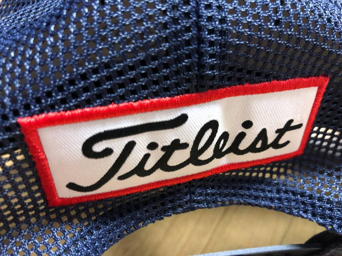 TITLEIST(タイトリスト)春夏 ツアーナップバックメッシュキャップ HJ1CTSBM(NB)_画像4