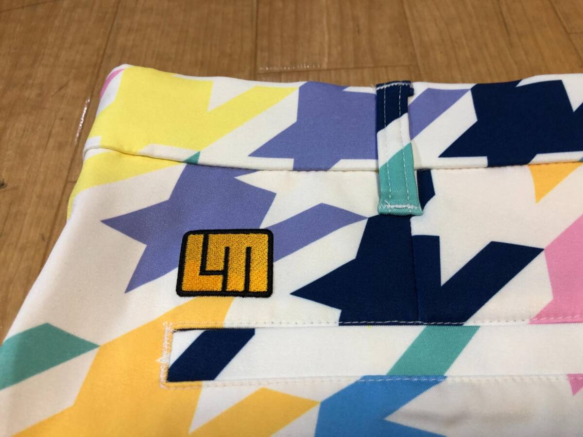 LOUDMOUTH(ラウドマウス)春夏 UVカット ストレッチ 柄ショートパンツ 762-310(NEWPORT)９０_画像4