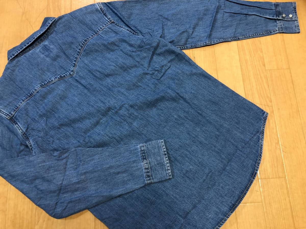 Levis( Levi's ) CLASSIC WESTERN SHIRT Classic western shirt 85745-0108 US size XL( Japan size approximately XXL)
