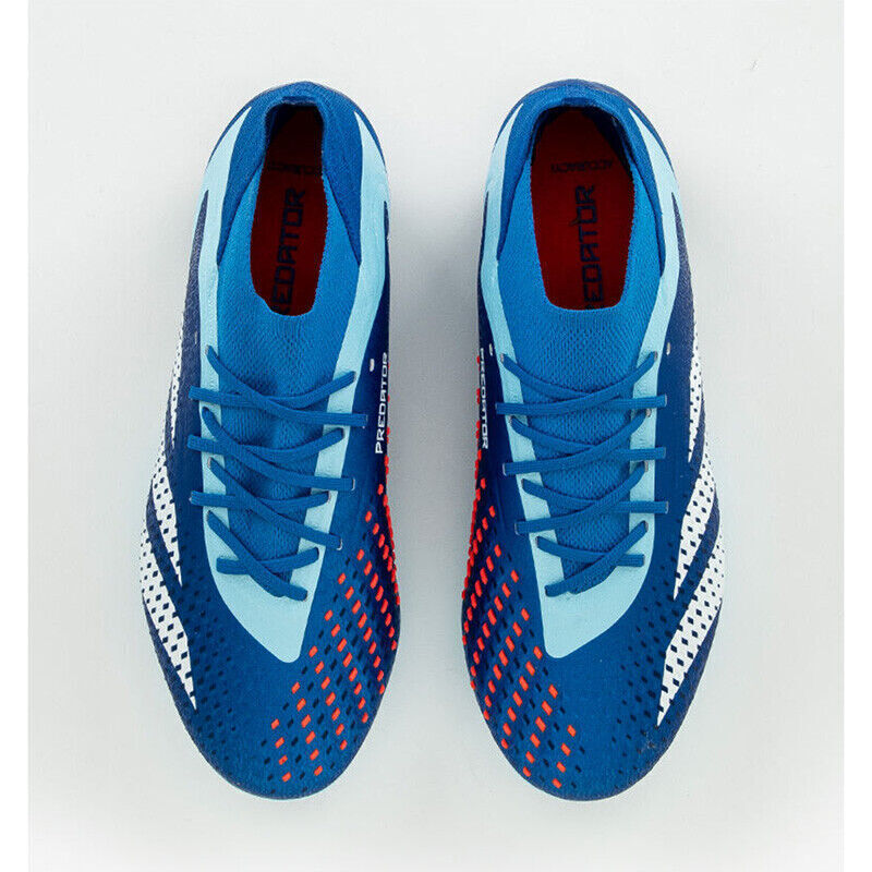 adidas PREDATOR ACCURACY.1 FG サッカースパイク GZ0038(ブライトロイヤル/フットウェアホワイト/ブリスブルー)２３．０CM_画像2