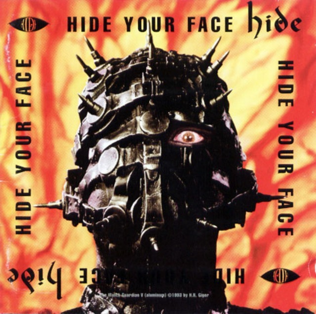 ＊中古CD hide/HIDE YOUR FACE 1994年作品1stアルバム 横須賀サーベルタイガー Xエックス X JAPAN zilchジルチ MCAビクターリリース_画像1