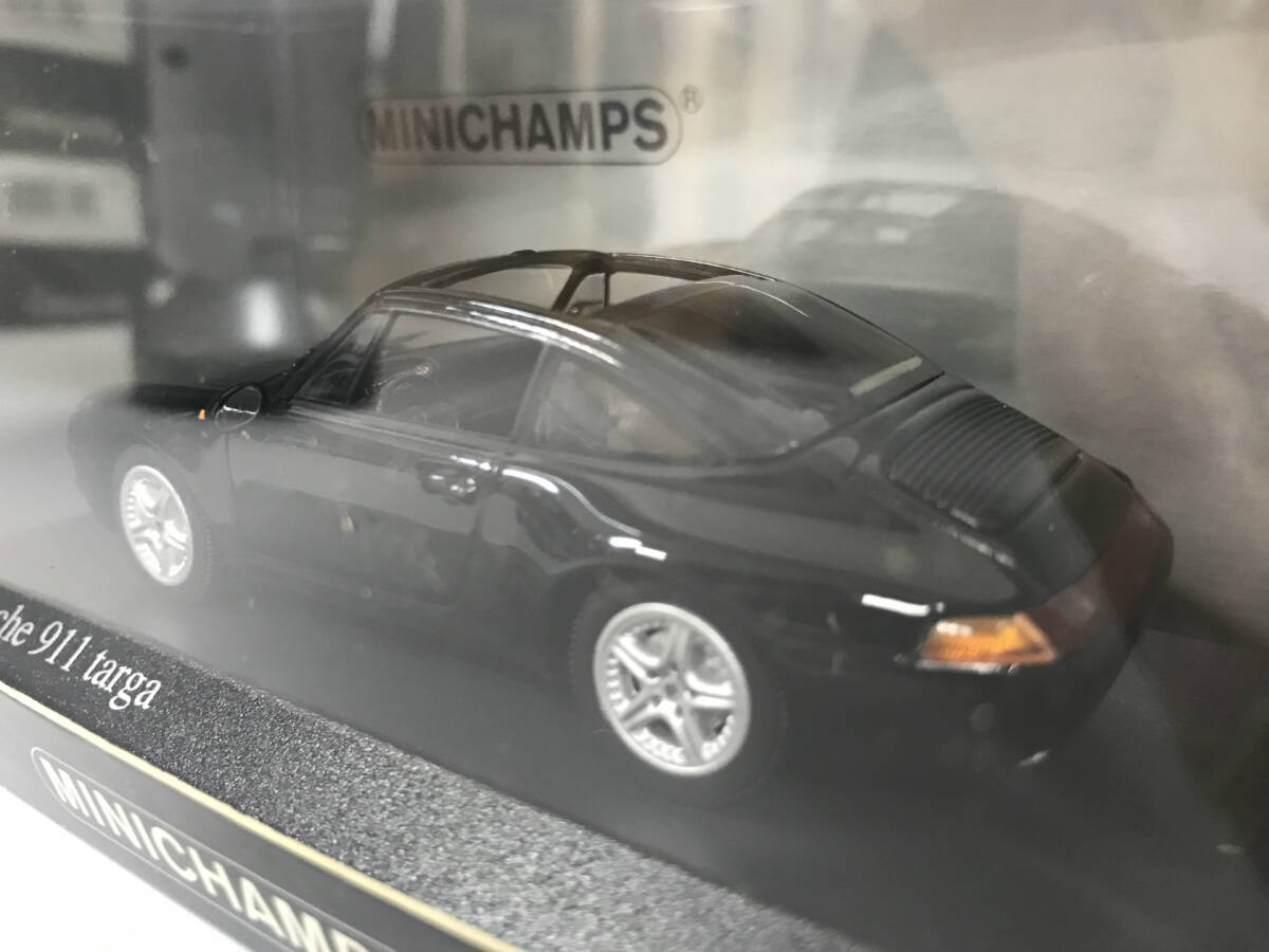 【１円スタート】1/43 ミニチャンプス ポルシェ911 タルガ 1995 黒 Porsche911 targa 1995 Black MINICHAMPS 430 063065 ZD_画像3