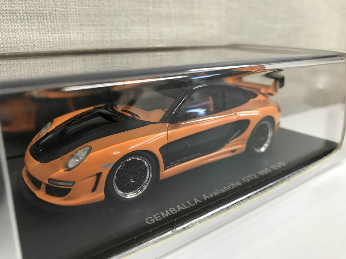 1/43 スパーク ゲンバラ アバナンチェ GT2 600 EVO Gemballa Avalanche GT2 600 EVO Spark S0718 ZEの画像2