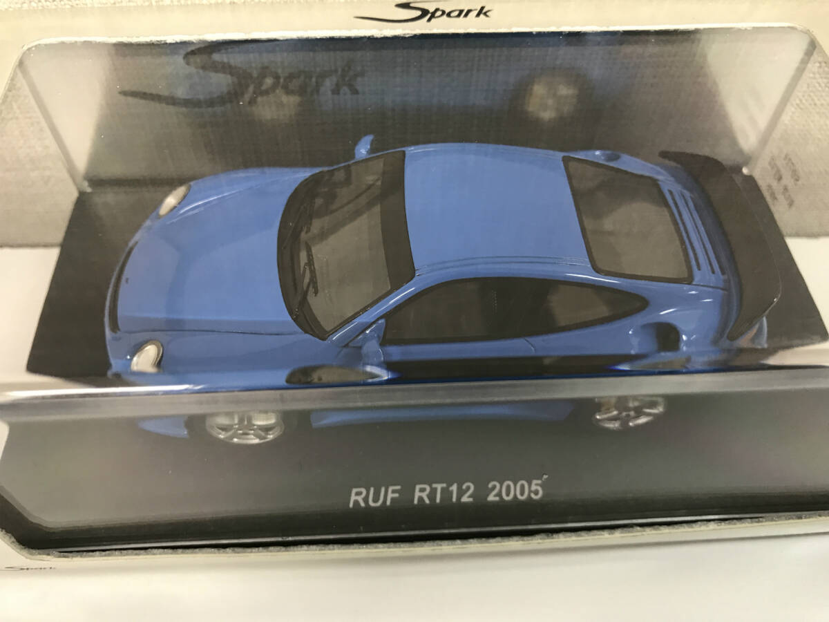 1/43 Spark RUF RT12 2005 синий Blue Spark S0711 ZE