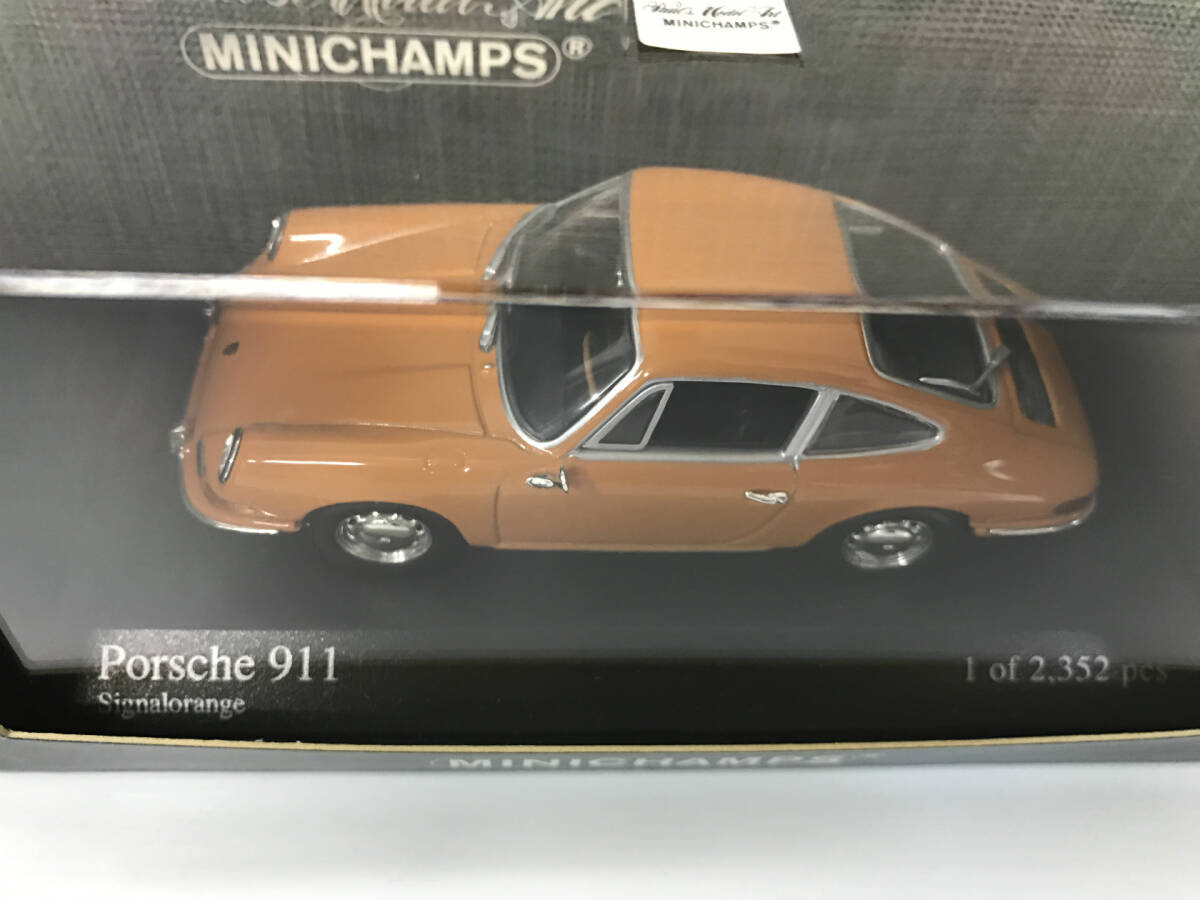 【１円スタート】1/43 ミニチャンプス ポルシェ911 1964 Porsche 911 1964 Orange 430 067132 MINICHAMPS ZG_画像5