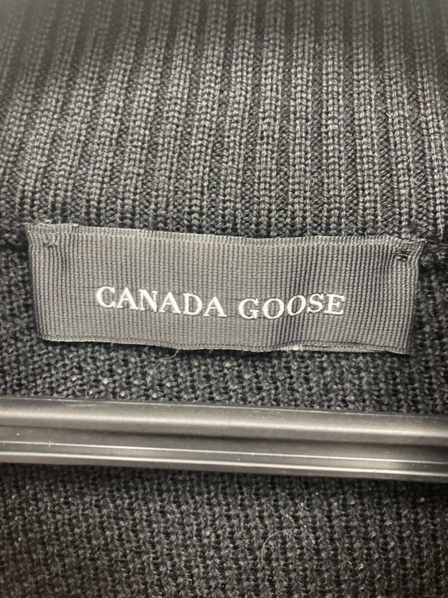 【極美品】カナダグース ハイブリッドニットジャケット 6830M ブラック CANADA GOOSE サイズ Sの画像4