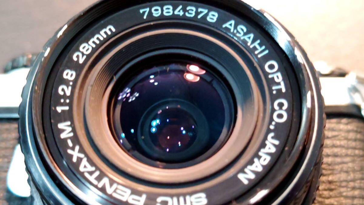 カメラマニア放出品コニカAUTOREX/HEXANON1:1,8f=52mm/PENTAX MEsuper/SMC PENTAX-M1:2,8 28mmまとめシャッター確認/他動作未確認現状渡しの画像10