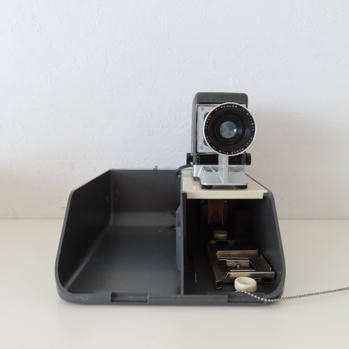 M05 完動品 FUJICA バーディーキット3型 フィルム映写機 35mm ハーフサイズ 昭和レトロ 当時物_画像2