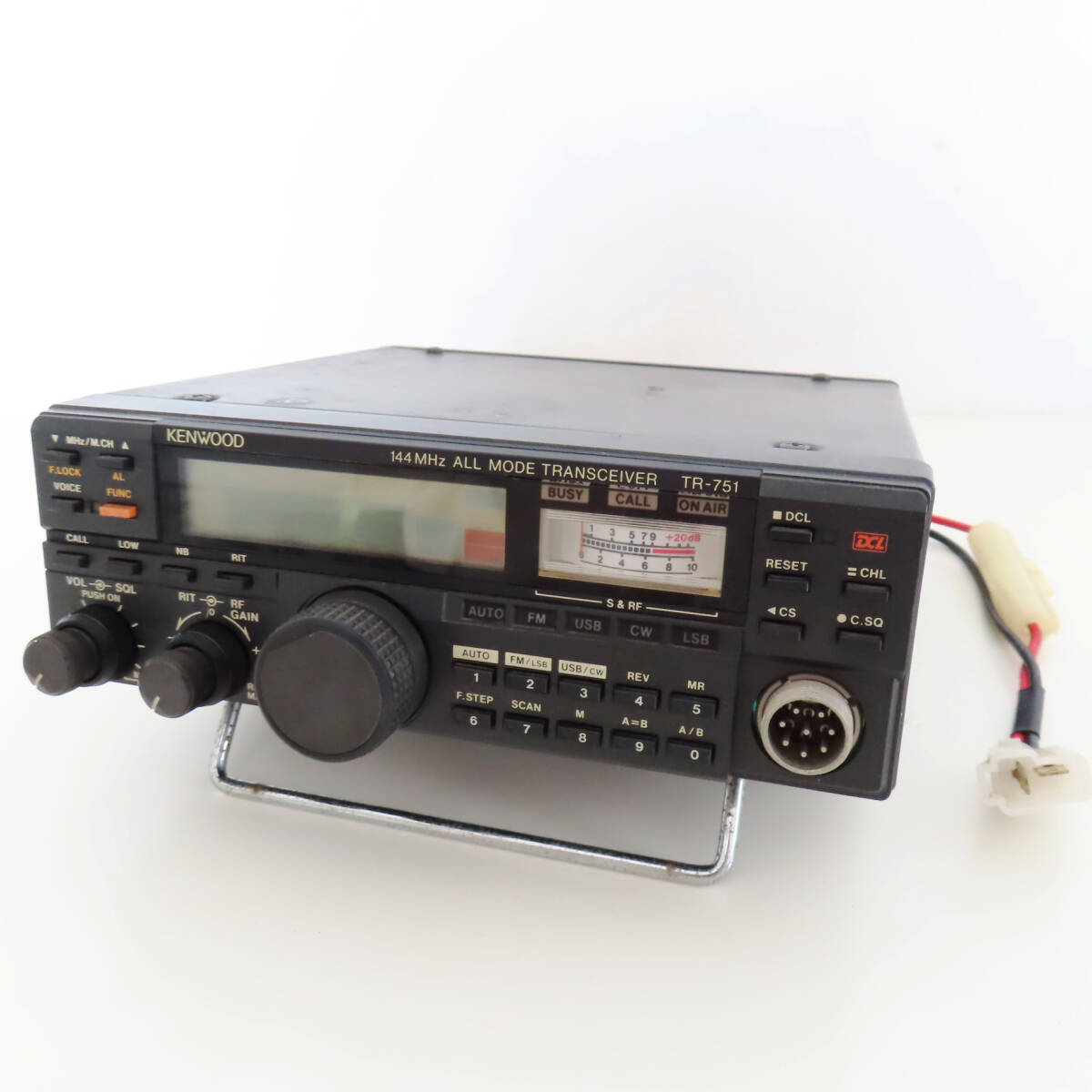 K05 動作品 KENWOOD ケンウッド TR-751 144MHz オールモード アマチュア無線機_画像1