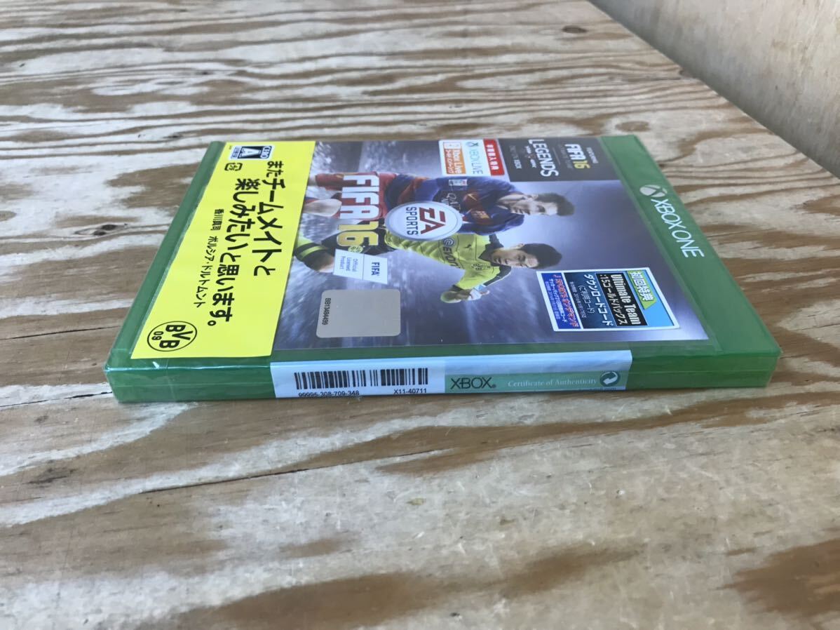 m ネコポスE FIFA16 XBOXONE ソフト エレクトロニック・アーツ ゲームソフト ※未使用長期保管品、フィルムに破けあり_画像6