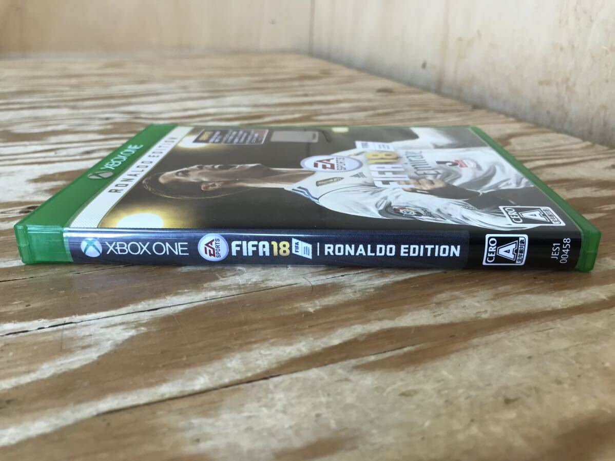 m ネコポスC FIFA18 XBOXONE ソフト フィファ18 RONALDO EDITION ロナウドエディション ※動作未確認、コード期限切れ、ケースに難あり_画像5