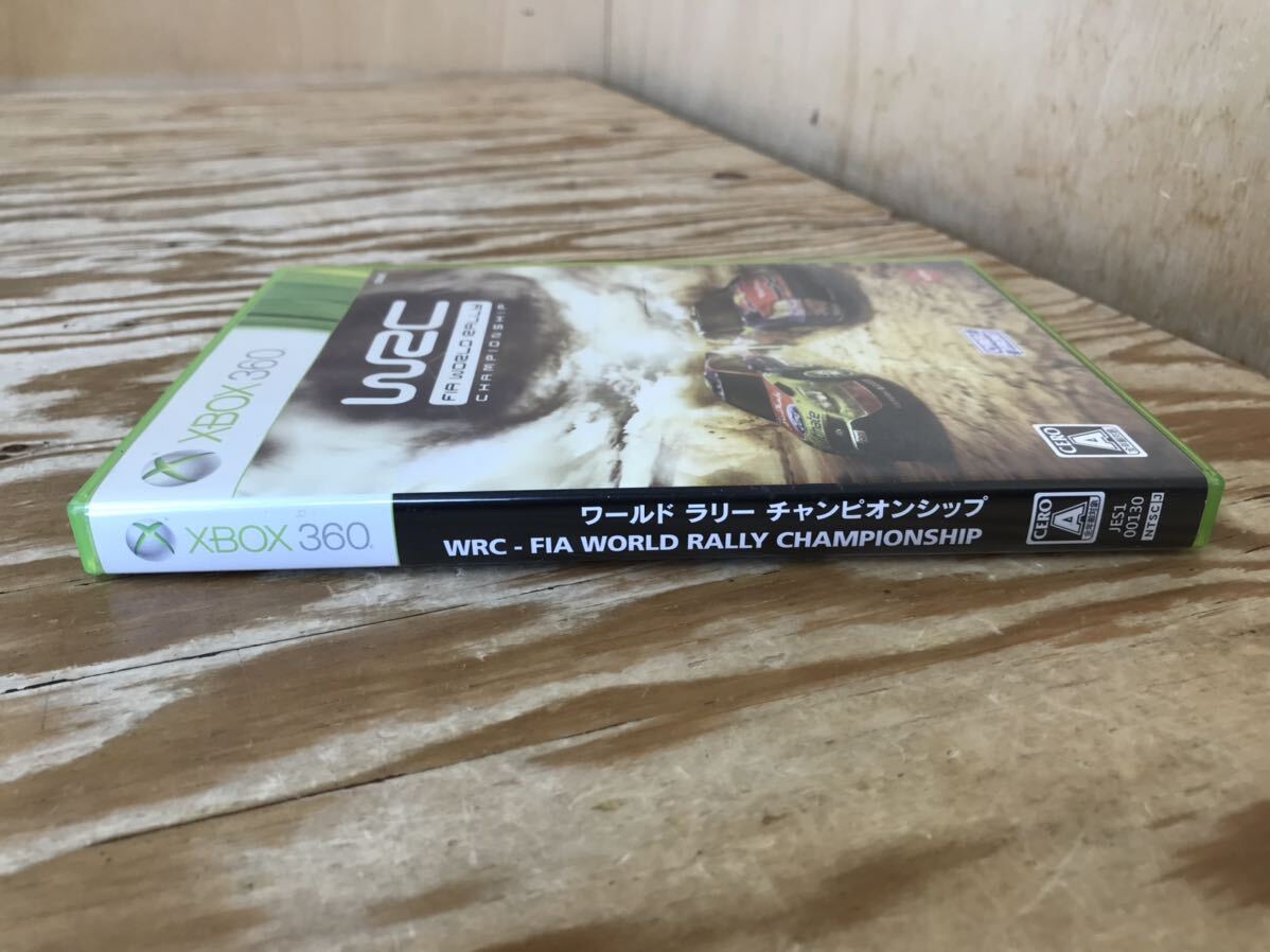 m ネコポスD WRC ① ワールドラリーチャンピオンシップ XBOX360 ソフト WORLD RALLY CHAMPIONSHIP ※動作未確認、ケース傷み有り_画像7