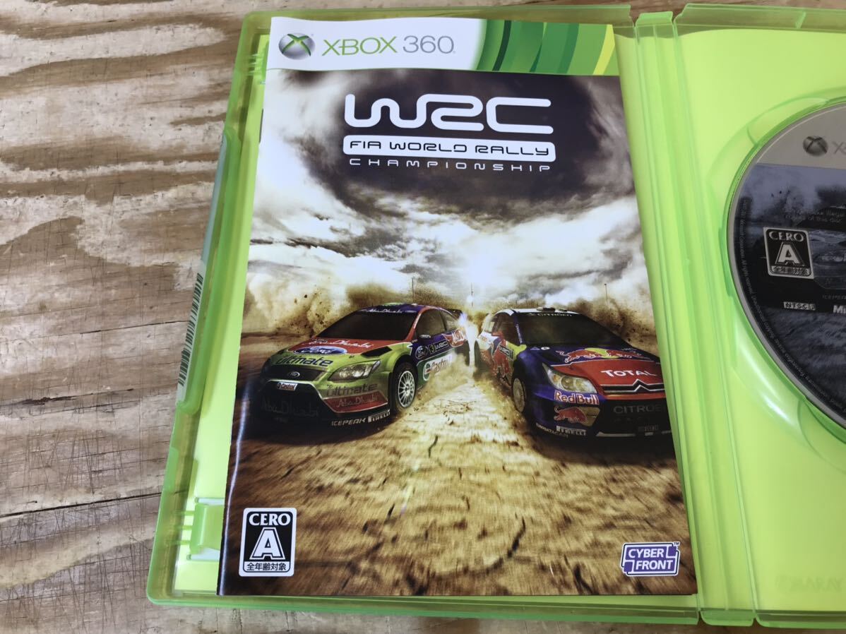 m ネコポスE WRC ② ワールドラリーチャンピオンシップ XBOX360 ソフト WORLD RALLY CHAMPIONSHIP ※動作未確認、ケース傷み有り_画像5