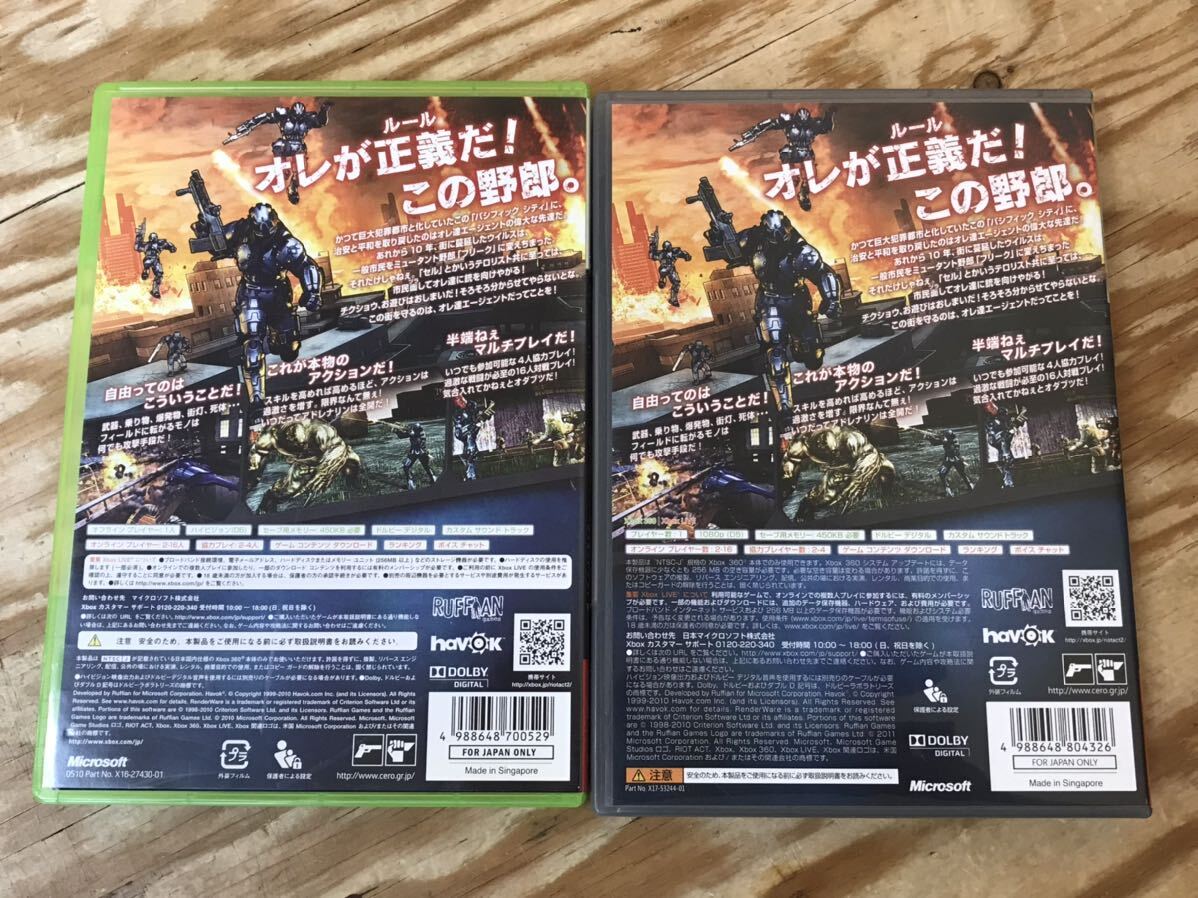 m кошка pohs A Riot Act 2 RIOT ACT2 XBOX360 soft 2 позиций комплект * зеленый кейс. диск . царапина есть, работоспособность не проверялась, кейс . царапина есть 