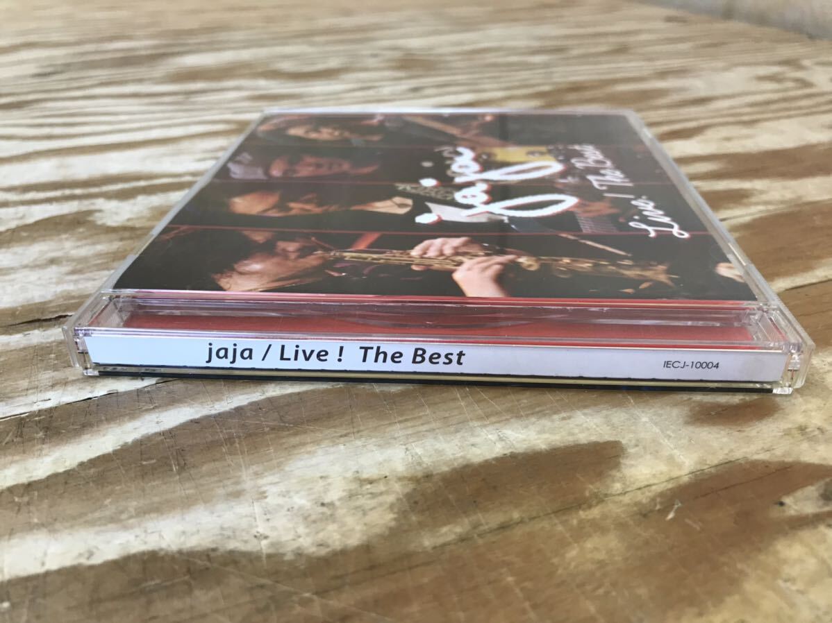 m ネコポスG jaja LIVE! The Best CD ジャズ ライブ ザ ベスト ジャジャ ※盤面に小さなキズあり、再生未確認、ケースに傷や汚れなどの難有_画像6