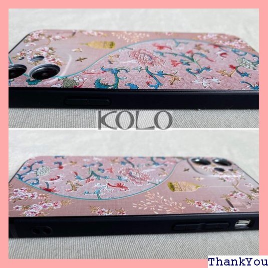 KOLO 瑠璃 鳥籠 iPhone 12 mini ケ ケース スマホカバー ピンク iPhone12 mini 630
