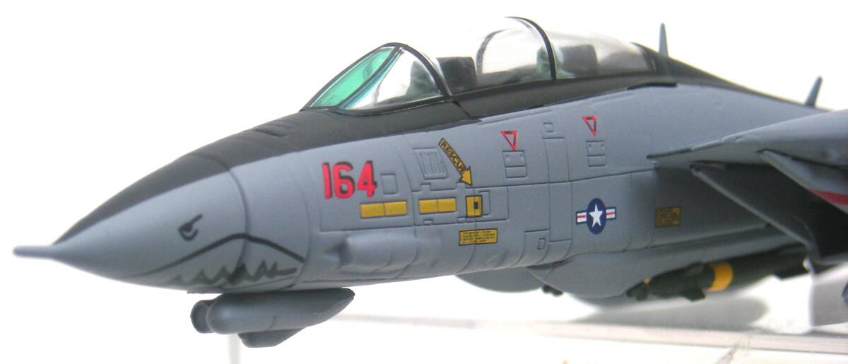 S:1/100 エアファイターコレクション Vol.122 アメリカ海軍 VF-101 F-14D トムキャット 第101戦闘飛行隊 グリムリーパーズ 開封品の画像5