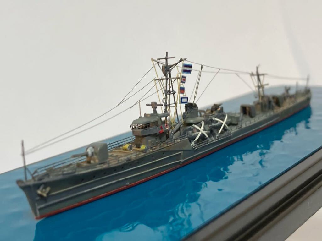 日本海軍 鴻(おおとり)型水雷艇 前期型 鴻1/700 完成品の画像1