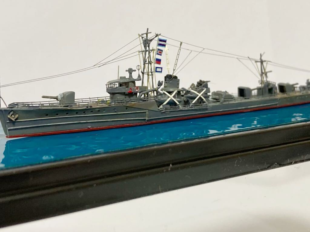 日本海軍 鴻(おおとり)型水雷艇 前期型 鴻1/700 完成品の画像2