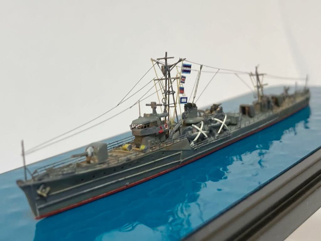 日本海軍 鴻(おおとり)型水雷艇 前期型 鴻1/700 完成品の画像7