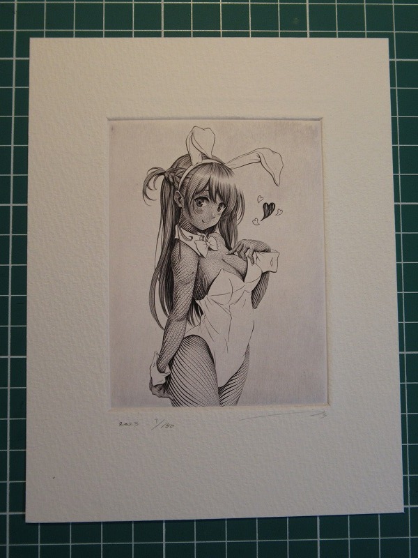 *. гравюра на меди один иен лот автограф выпуск иметь коллекция ручные иллюстрации фотография размер .. симпатичный картина гравюра на меди костюм кролика 